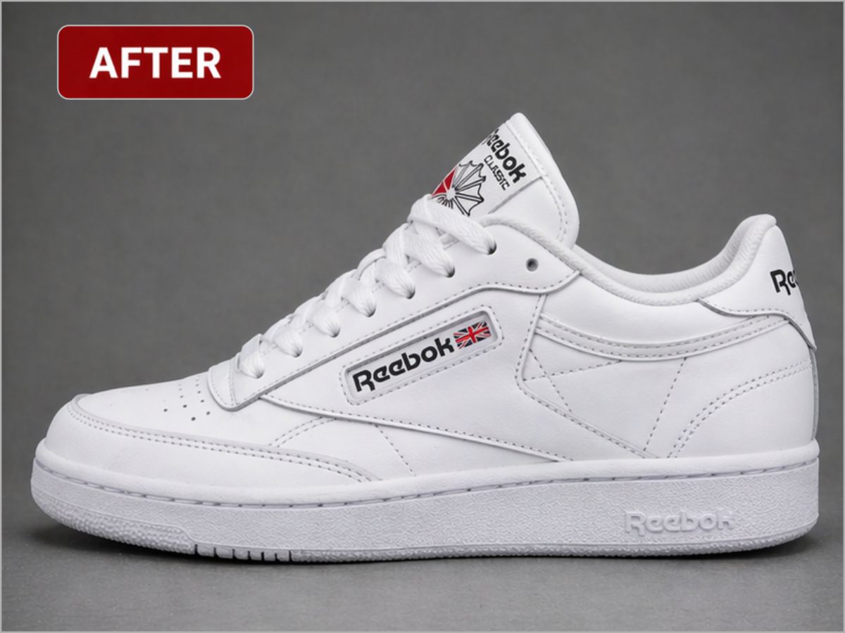 After sneaker cleaning result 2