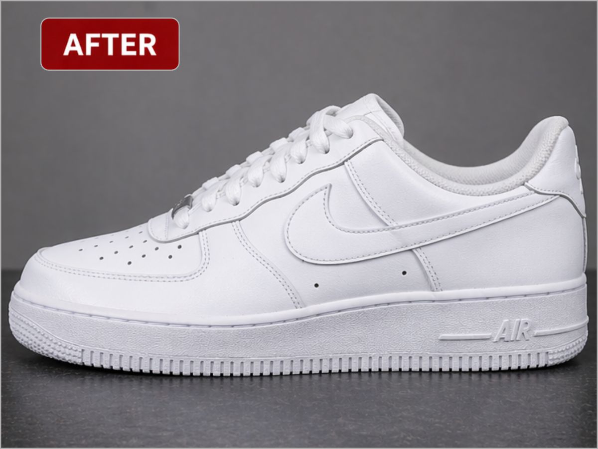 After sneaker cleaning result 5