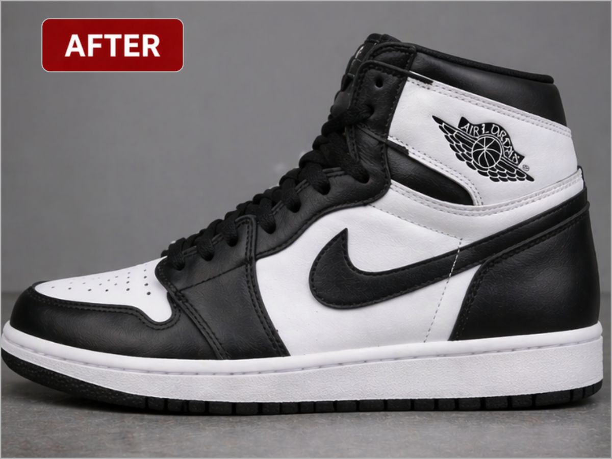 After sneaker cleaning result 6