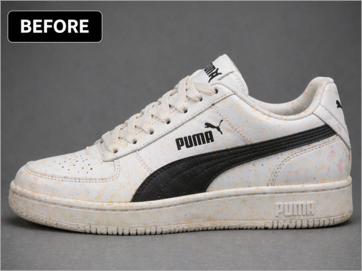 Before sneaker cleaning result 3